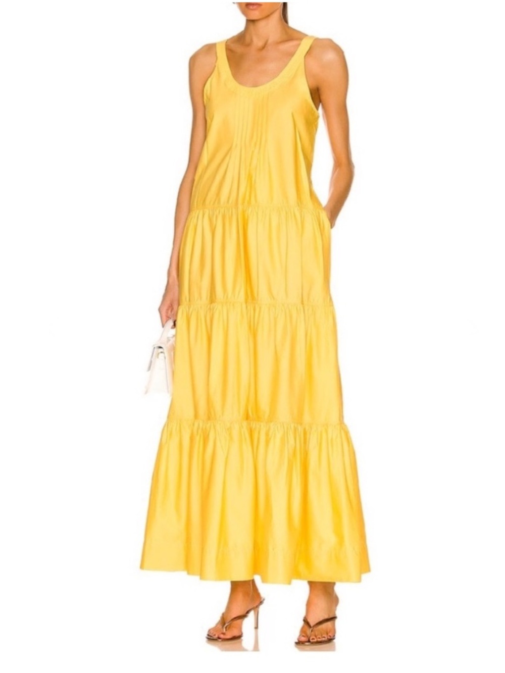 Jonathan Simkhai Sunlit Yellow Maxi Dress